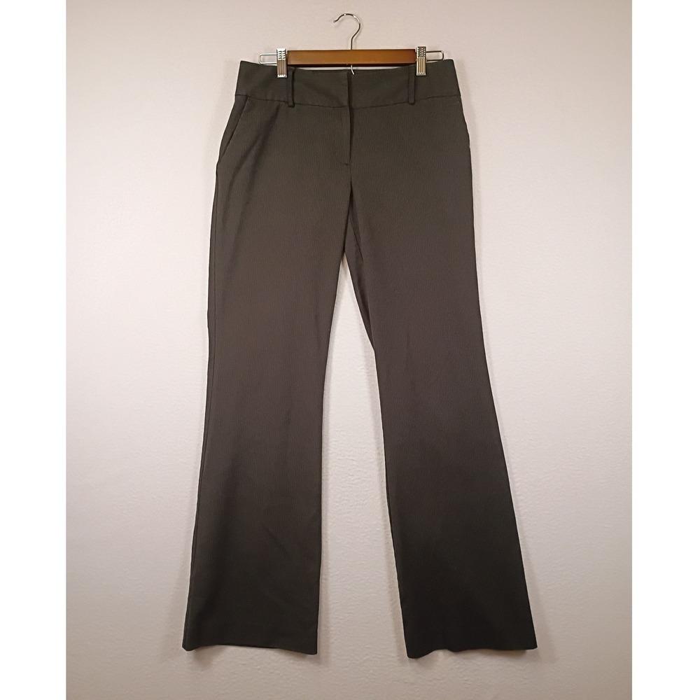 Professional Axcess Liz Claiborne Womens 6 Grey Stretch Career Bootcut Trousers